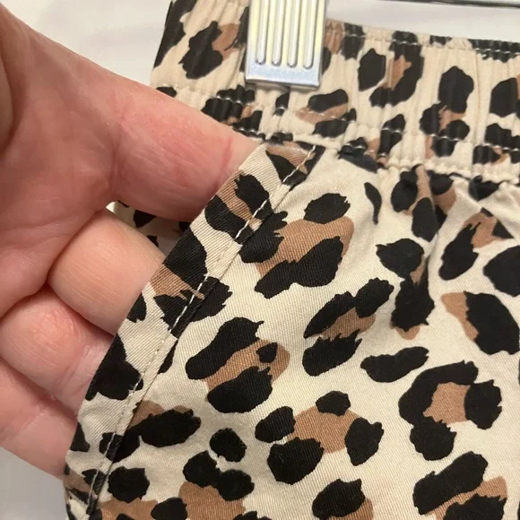 (2) Toddler Girl 5T Pants in Cheetah Print & Houndstooth Patterns, EUC - Picture 7 of 9